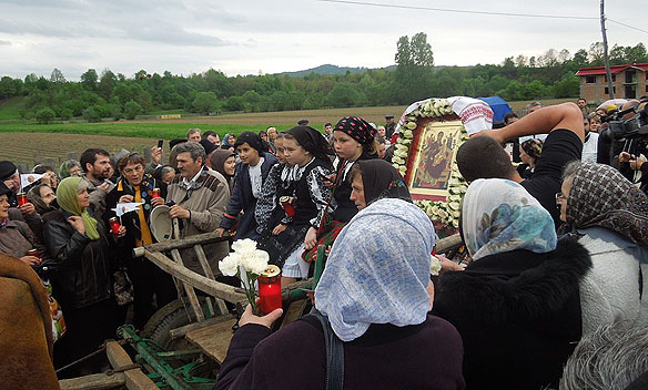 Aducerea icoanei Maicii Domnului „Pantanassa” la Şinca Nouă, jud. Brașov