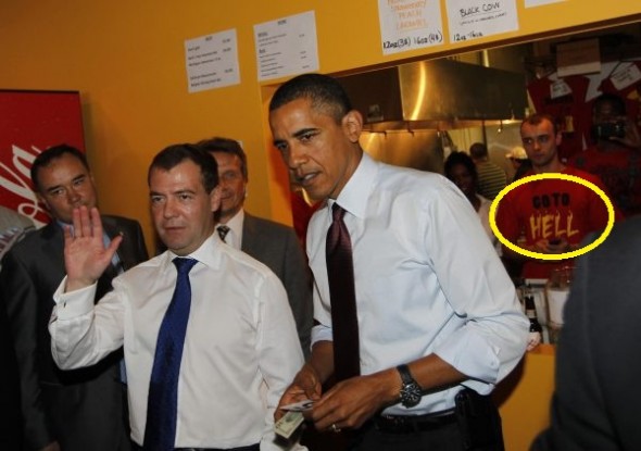 Dmitry Medvedev, Barack Obama