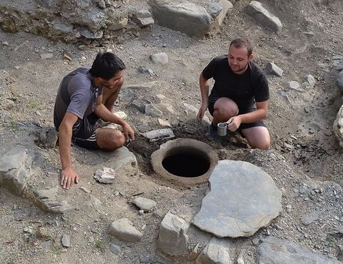 Agheazmă păstrată perfect și nestricată, cu o vechime de 1300 de ani, descoperită în Georgia