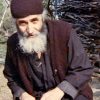 Sfantul Parinte Paisie Aghioritul in padurea Sfantului Munte Athos.