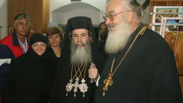 Arhimandritul Ilarion Gramenos si Patriarhul Ierusalimului